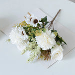 décoration intérieure bouquet fleurs artificielles modernes élégantes mariage anniversaire baby shower