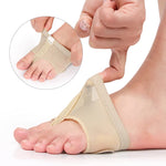protège talon sportif réutilisable anti dérapant amorti soulagement douleur tissu similicuir semi transparent bandes