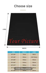 poster personnalisé moderne multicolore photos diverses taille unique