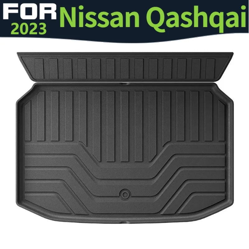tapis sol voiture noir rayures horizontales moderne imperméable facile nettoyer tpe caoutchouc fibre synthétique
