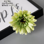 décoration intérieure branchettes gerbera soie rose blanche rouge modernes 55cm fête anniversaire maison