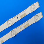 bande lumineuse led blanc moderne clips fixations connecteurs électriques orifices
