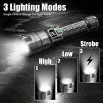 lampe torche lampe frontale rechargeable haute luminosité éclairage nocturne certification rohs ccc moderne pratique