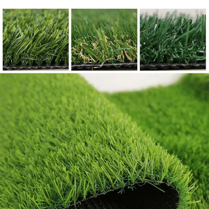 tapis artificiel herbe verte moderne adhésif decoration paysagere imitation jardin vert synthetique 50x100cm