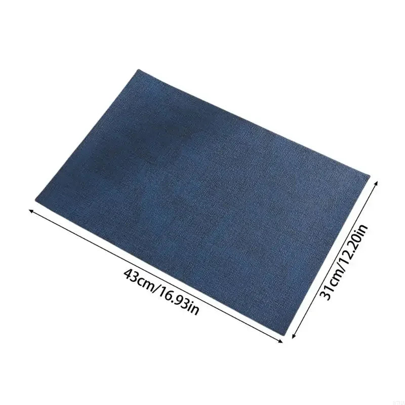 tapis table silicone antidérapant polyestère respectueux environnement moderne minimaliste rouge gris beige bleu marine