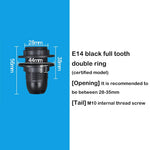 ampoules led e14 e27 blanc noir anneau fixation moderne sans visibilité fixe