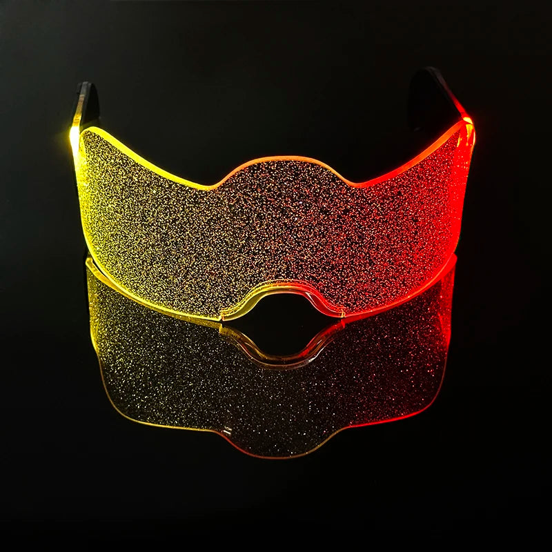 masques lumineux pailletés couleurs vert rose jaune bleu occasion fête anniversaire mariage