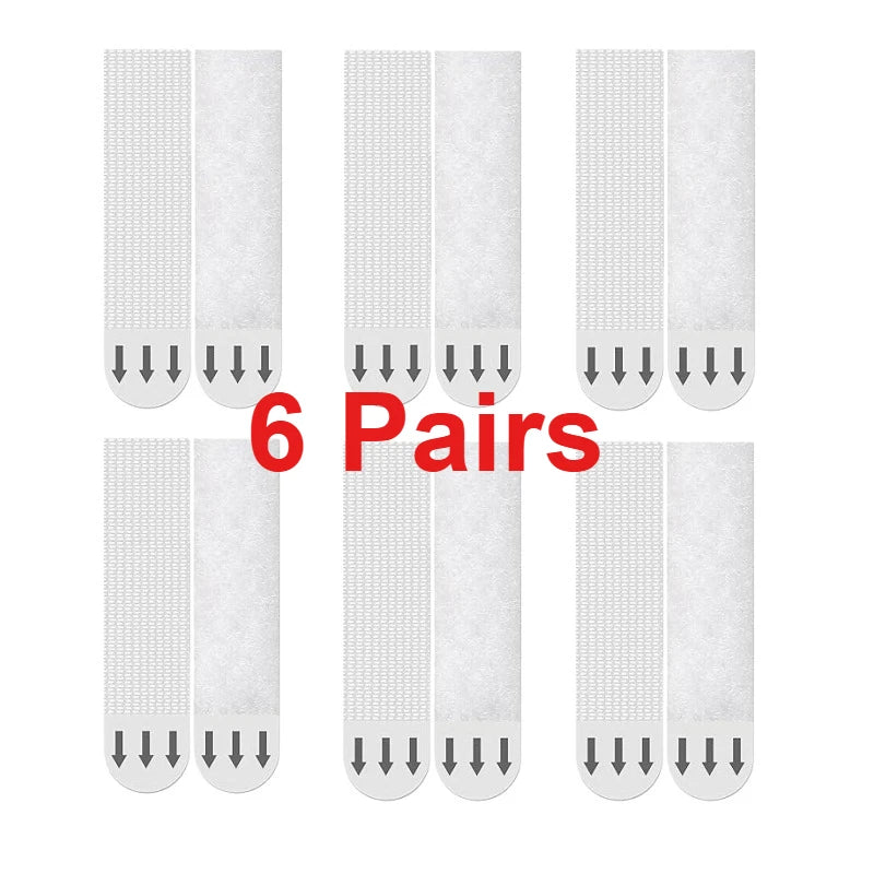 rubans suspendre adhésifs blancs cadres sans perçage utilisation multiple surface lisse modernes doubles faces