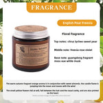 bougies parfumées cire soja marron clair étiquette blanche aromathérapie décoration maison cadeau événementNELLE luxE