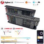 transformateur led 24v 200w 300w cct alexa google compatible filaire noir moderne