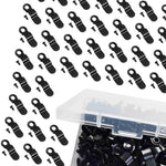 crochet vis fixations industriel noir boite rangement pieces 100pcs attache photo frame hanger