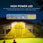 projecteur solaire moderne led noir fixations mural pied transparent opaques certifications led extérieures