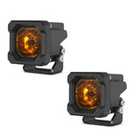 feux travail led noir 50w ip68 étanche ajustables haute luminosité off road unique optique