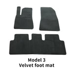 tapis sol voiture velours noir moderne élégant plastique fibre synthétique doux lisse