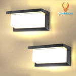 lampe murale led moderne noire diffuseur blanc opaque minimaliste chambre salon