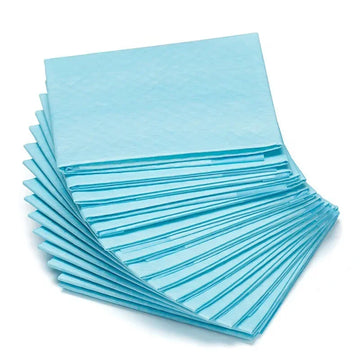 tapis absorbants hygiène animaux bleu microfibre points tailles XL praticité