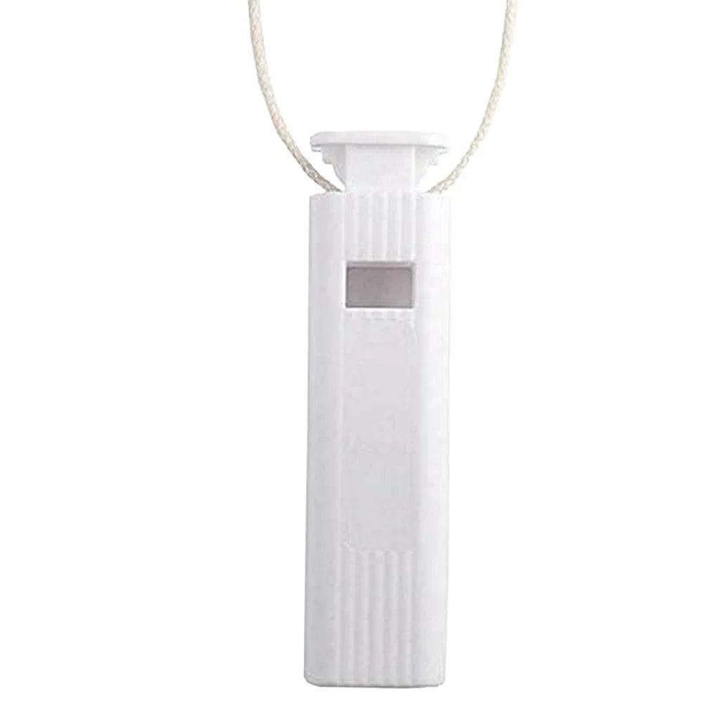 rideau vertical moderne rayures blanches clips cordelette accessoire fenêtre plastique