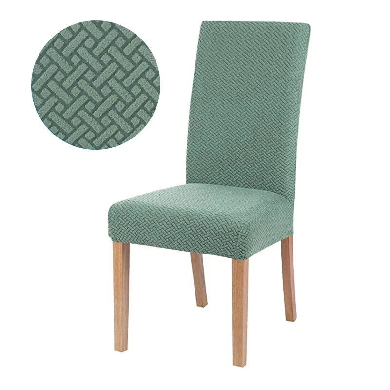 housses fauteuil gris tissu jacquard moderne élastique accueil pièces