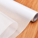 film confidentialité givré autocollant porte verre isolation thermique protection uv moderne blanc 30x100cm 40x200cm