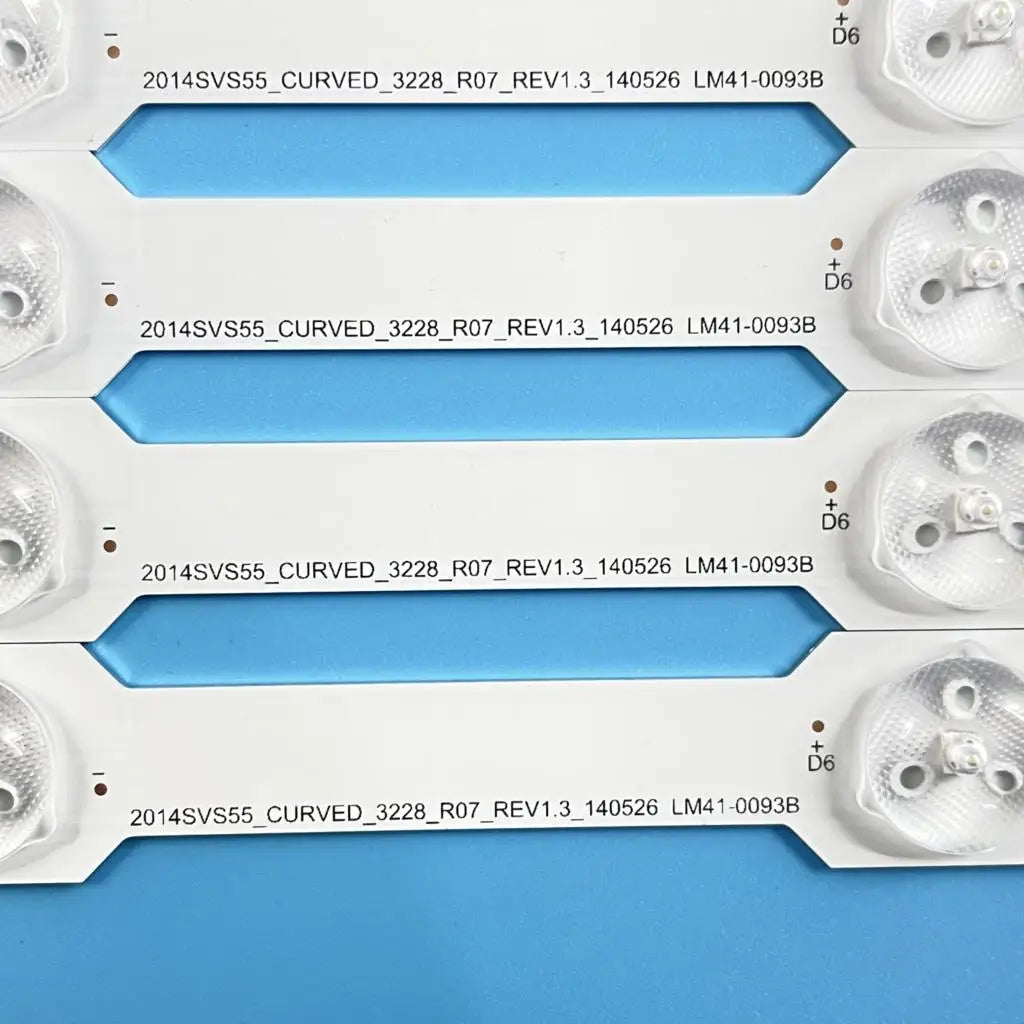 bande led rétro éclairage blanc moderne téléviseur fixations led rondes uniformes