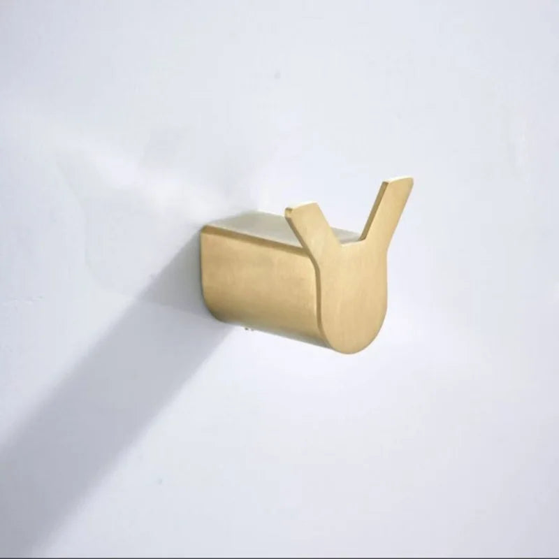 porte serviettes moderne or porte brosse wc adhésif porte savon ensemble quincaillerie bain minimaliste