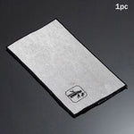 serviette thé gris moderne imprimé circulaire motifs géométriques absorbante table basse cuisine