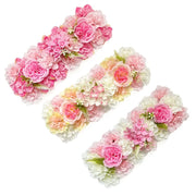 décoration florale rose romantique guirlande hydrangeas texturée occasion spéciale intérieur événement