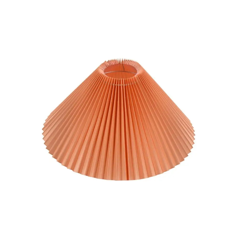 abat jour plissé rouge gris moderne imprimé floral annuel métallique table lampshade contemporain déco