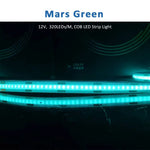 ruban led coB 5m 12v blanc chaud froid rouge vert bleu clips modernes
