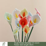 décoration intérieure bouquets artificiels fleurs céramique couleurs variées moderne saint valentin anniversaire mariage