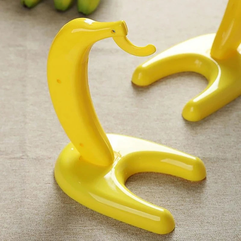 support comptoir bananes jaune vif réutilisable cuisine décoratif ludique multipleUsageIdéoré