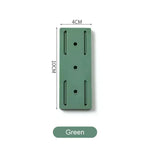 support rallonge électrique adhésif blanc bleu rose vert moderne double