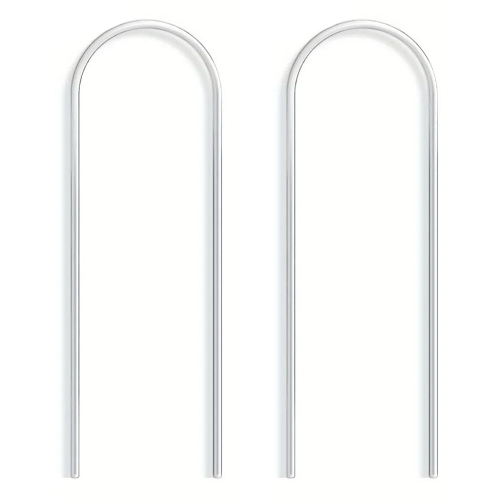 supports plantes intérieures transparents modernes acrylique 9cm largeur 40cm hauteur minimaliste 3pièces paquet