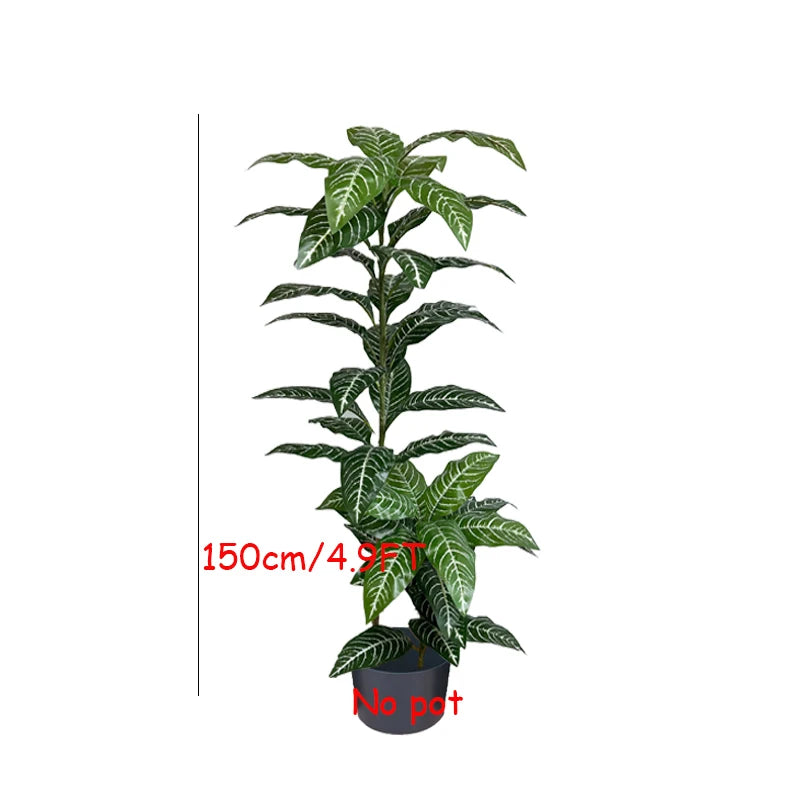 plantes artificielles bananier grandes feuilles vert modernes décoration intérieure hawaienne shop