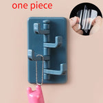 porte clés adhésifs modernes blanc jaune rose bleu vert minimalistes pièces organisateur mural écologique