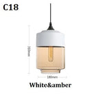 Suspension lumineuse moderne verre translucide câble noir salon chambre