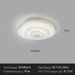 luminaire moderne led circulaire concentrique blanc beigeclair minimaliste contemporain fixepla