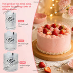moule gâteau blanc rose rayures noires classique papier gâteau 10 pouces