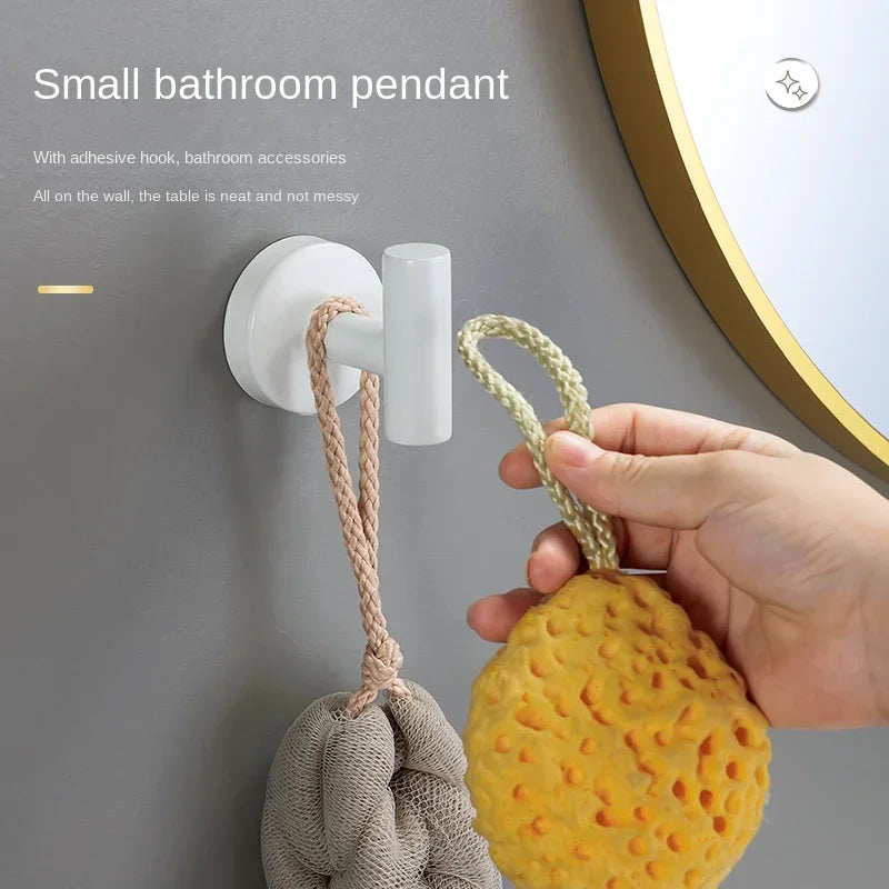 accessoires salle bain blanc moderne adhésif serviette papier toilette gant toilette inoxydable brossé