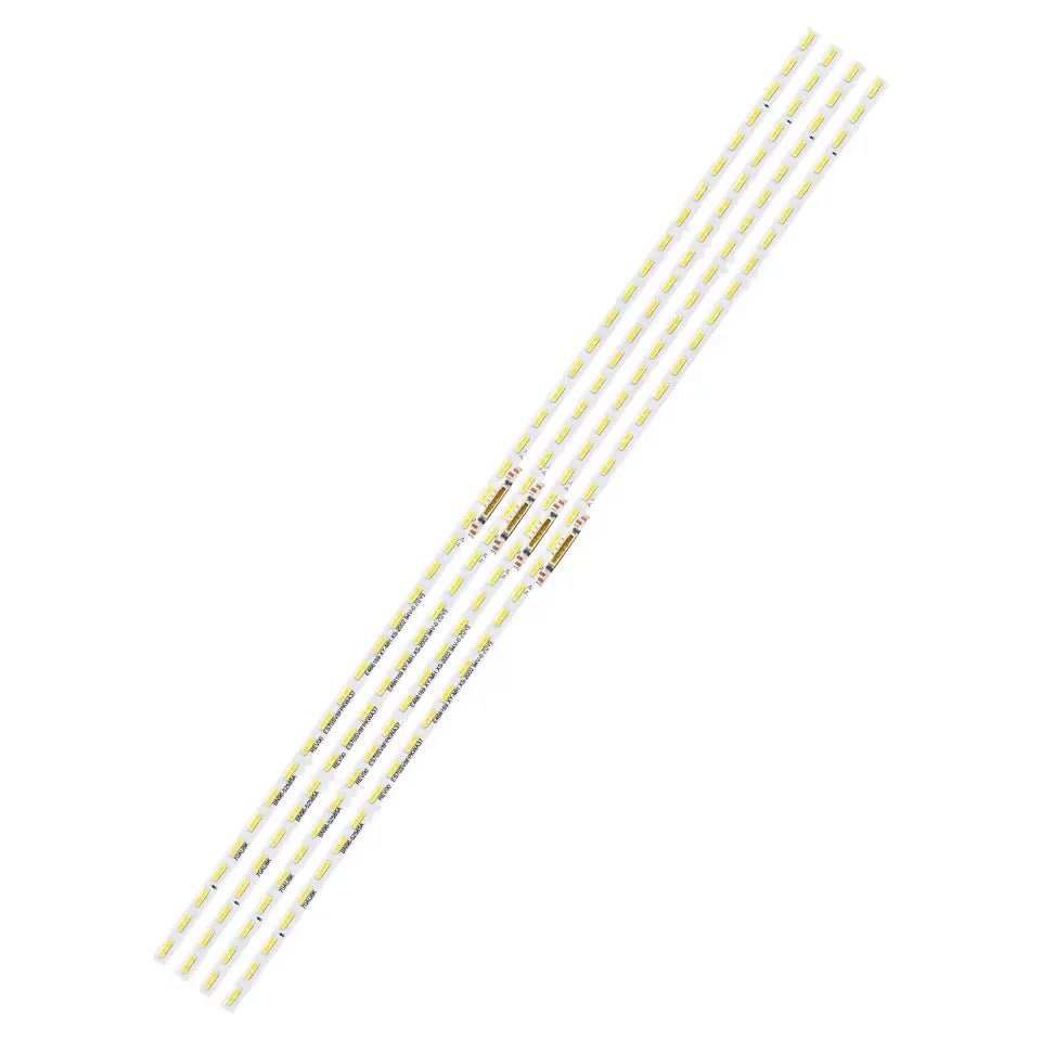 barrette lumineuse led jaune blanche rouge opalescente technique 3v 385mm 37leds