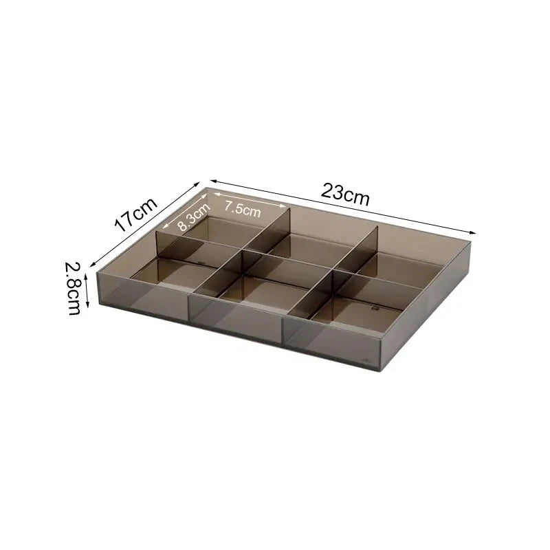 boîtes rangement jouets blanc transparent modernes réutilisables respectueux environnement cosmétiques articles divers poignées noires