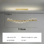 suspension lumineuse moderne boules translucides or blanc cuisine salon chambre