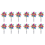 décorations extérieures multicolores spinners festifs planter lawn yard irisés.reflecteurs.pinwheels.translucides