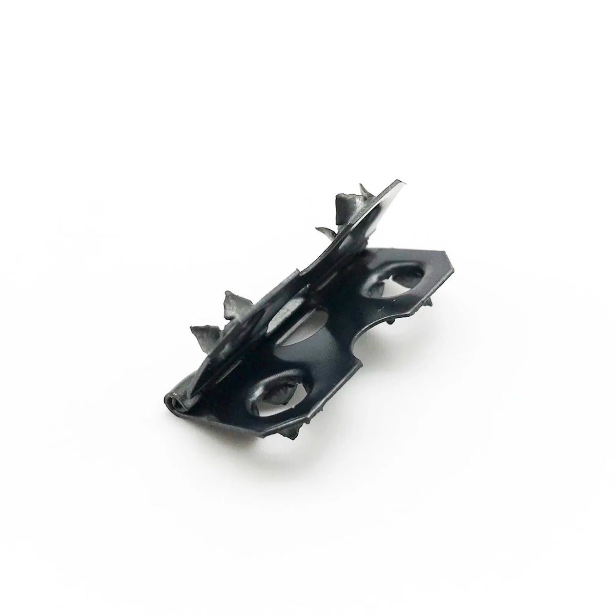 supports cadre photo noir métallique industriels fixation trou 14x16mm 28x15mm