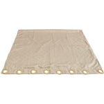 rideau anti radiation beige gris tissu texturé moderne dorés protection emf