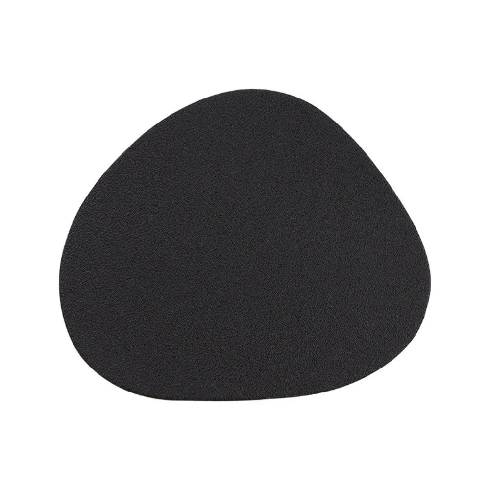 tapis souris moderne marron gris noir beige bleu marine vert foncé simili cuir respectueux