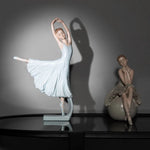 statues danseuses robes ballet blanc classiques décoration intérieure miniature ornement maison