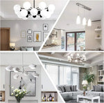 ampoule led e27 9w 15w blanc froit chaud globe 50000h moderne