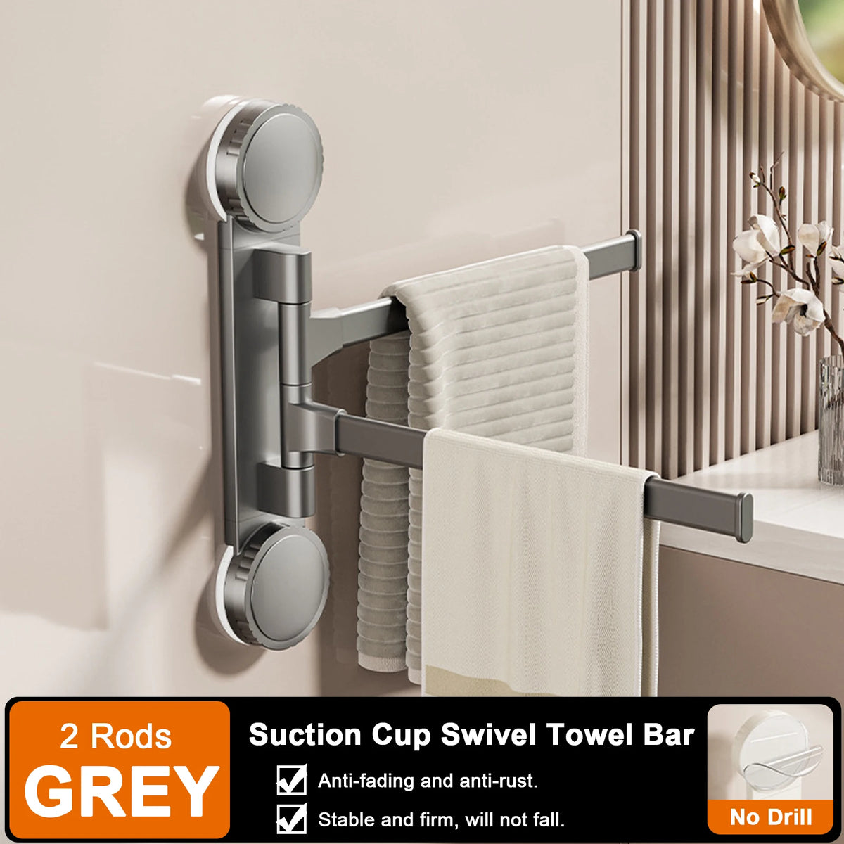 porte serviettes pliable moderne aluminium blanc texture tissée adhésif salle bains brosse dents serviettes