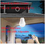 ampoule led solaire rechargeable usb blanc moderne ip55 étanche télécommande